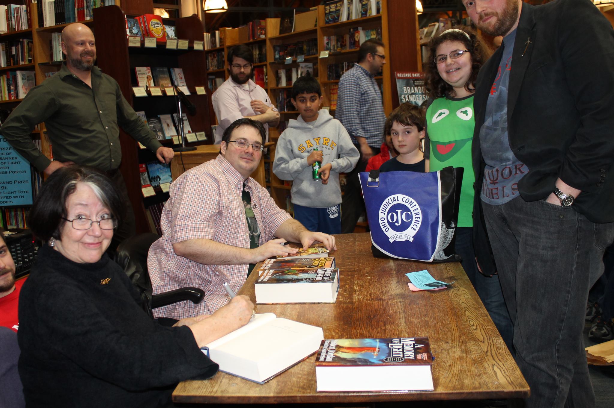 Brandon Sanderson Book Signing