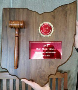 PHS Mock Trial Top 8 in the State 2015